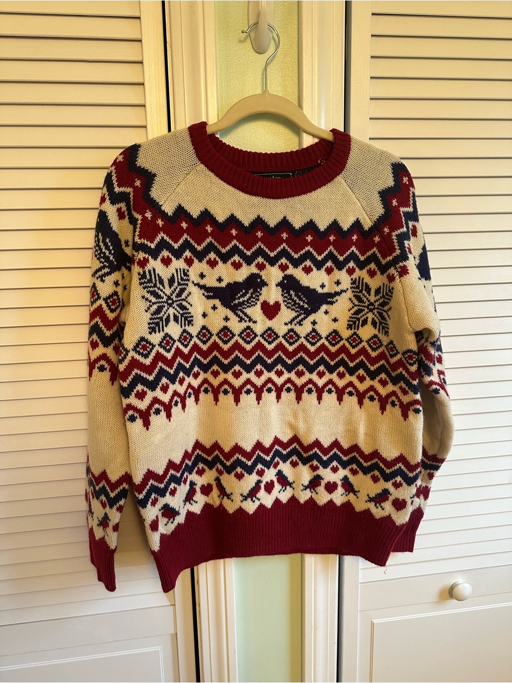 Kiel James Patrick Lovebird Fair Isle Sweater - Picture 2 of 6
